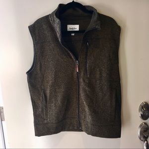 NWOT Good fellow army green vest